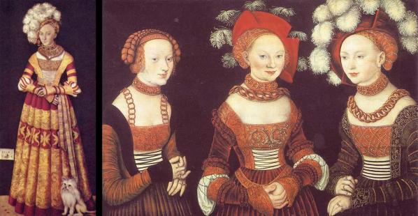 LES DAMES DE LUCAS CRANACH LANCIEN