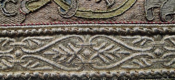 Detail de la broderie